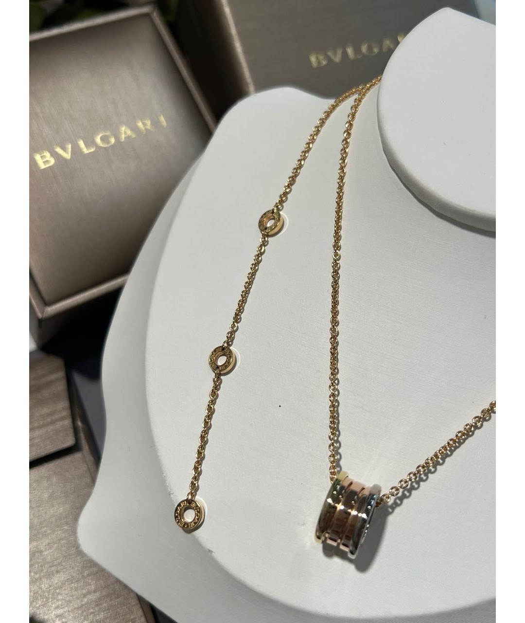 BVLGARI Золотое колье из розового золота, фото 4