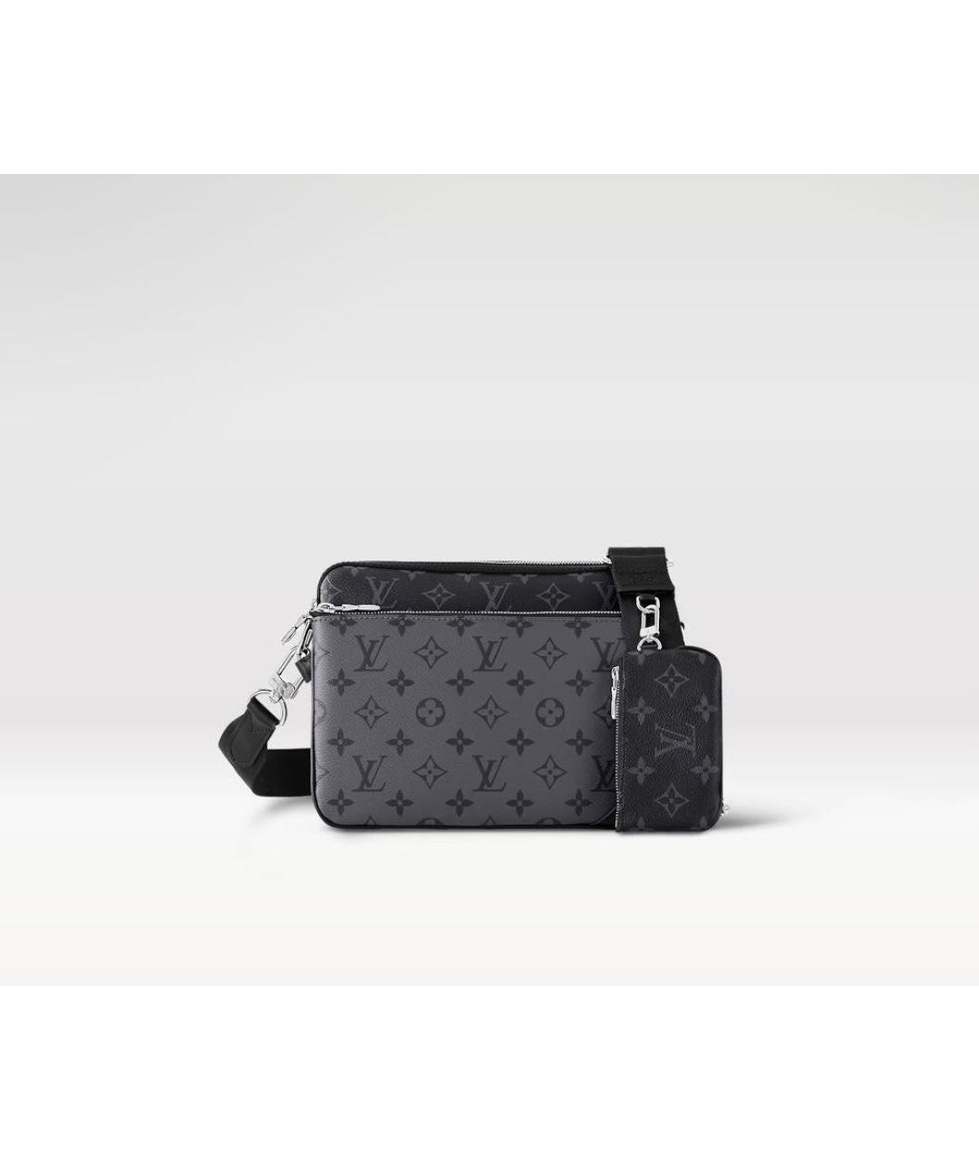 LOUIS VUITTON Кожаная сумка на плечо, фото 2