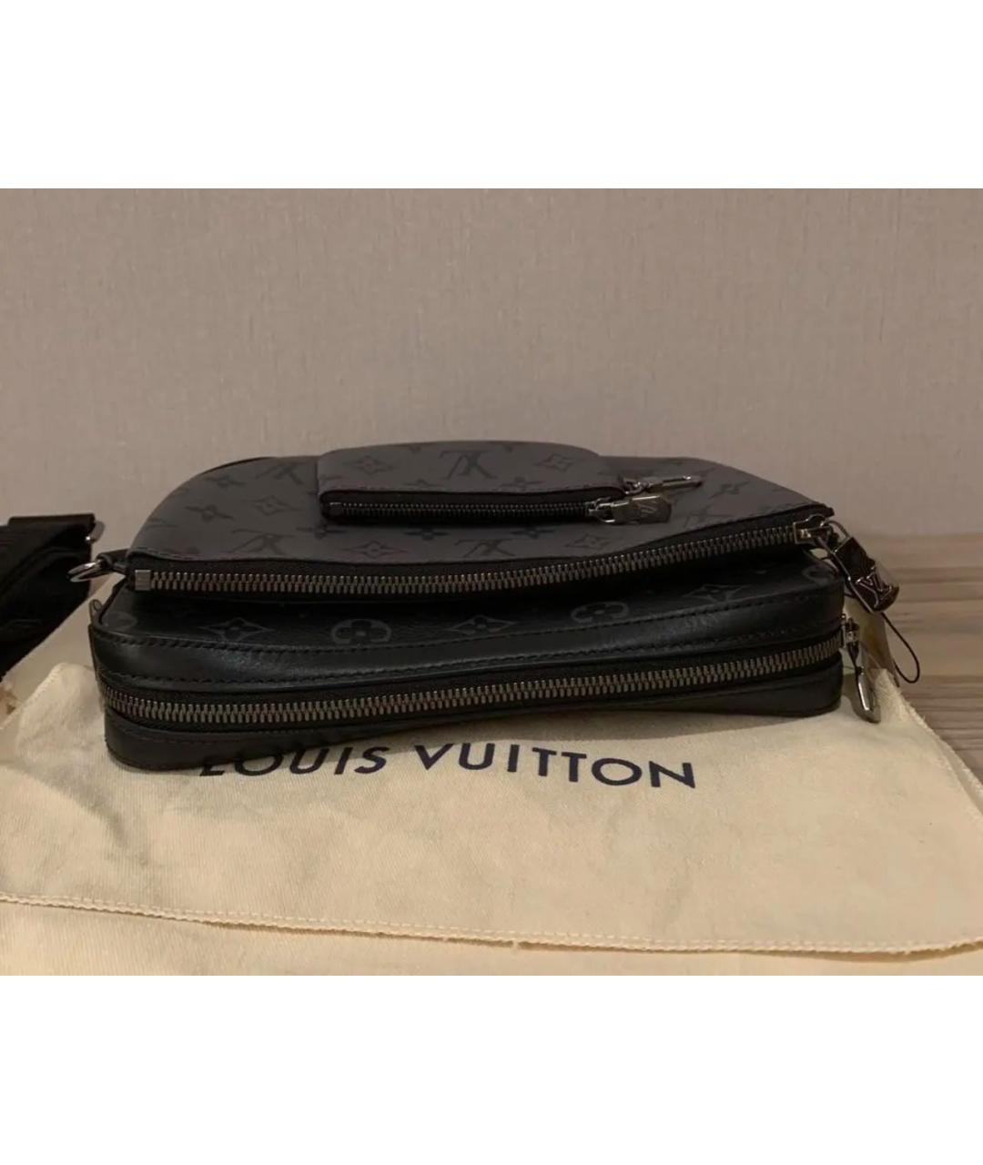 LOUIS VUITTON Кожаная сумка на плечо, фото 5