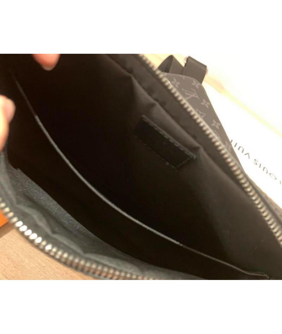 LOUIS VUITTON Кожаная сумка на плечо, фото 7