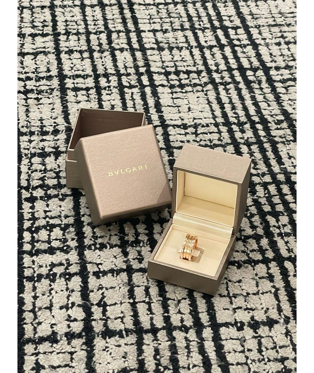 BVLGARI Золотое кольцо из розового золота, фото 8