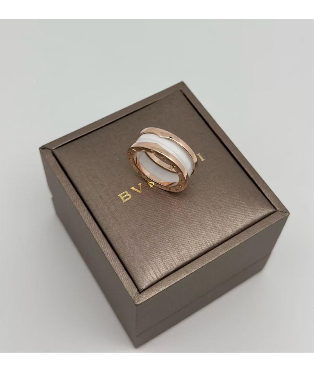 BVLGARI Золотое кольцо из розового золота, фото 4