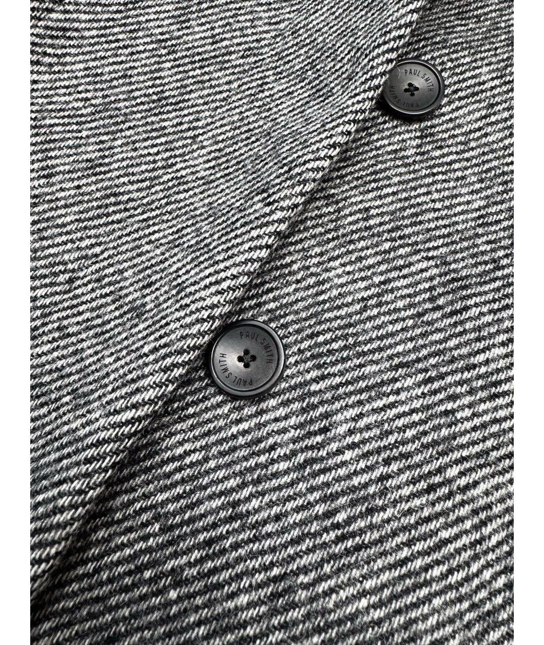 PAUL SMITH Серое кашемировое пальто, фото 4