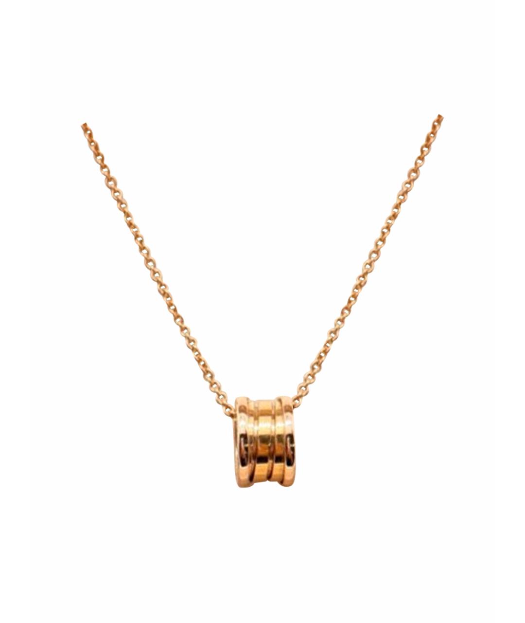 BVLGARI Золотое колье из розового золота, фото 1