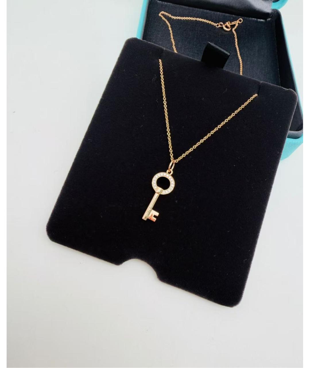 TIFFANY&CO Золотое колье из розового золота, фото 4