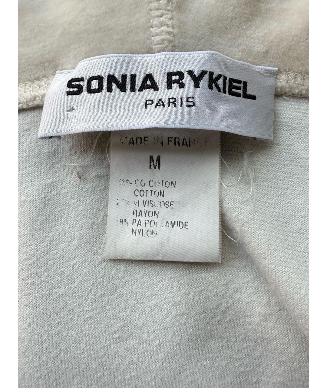 SONIA RYKIEL Черный велюровый спортивные костюмы, фото 5