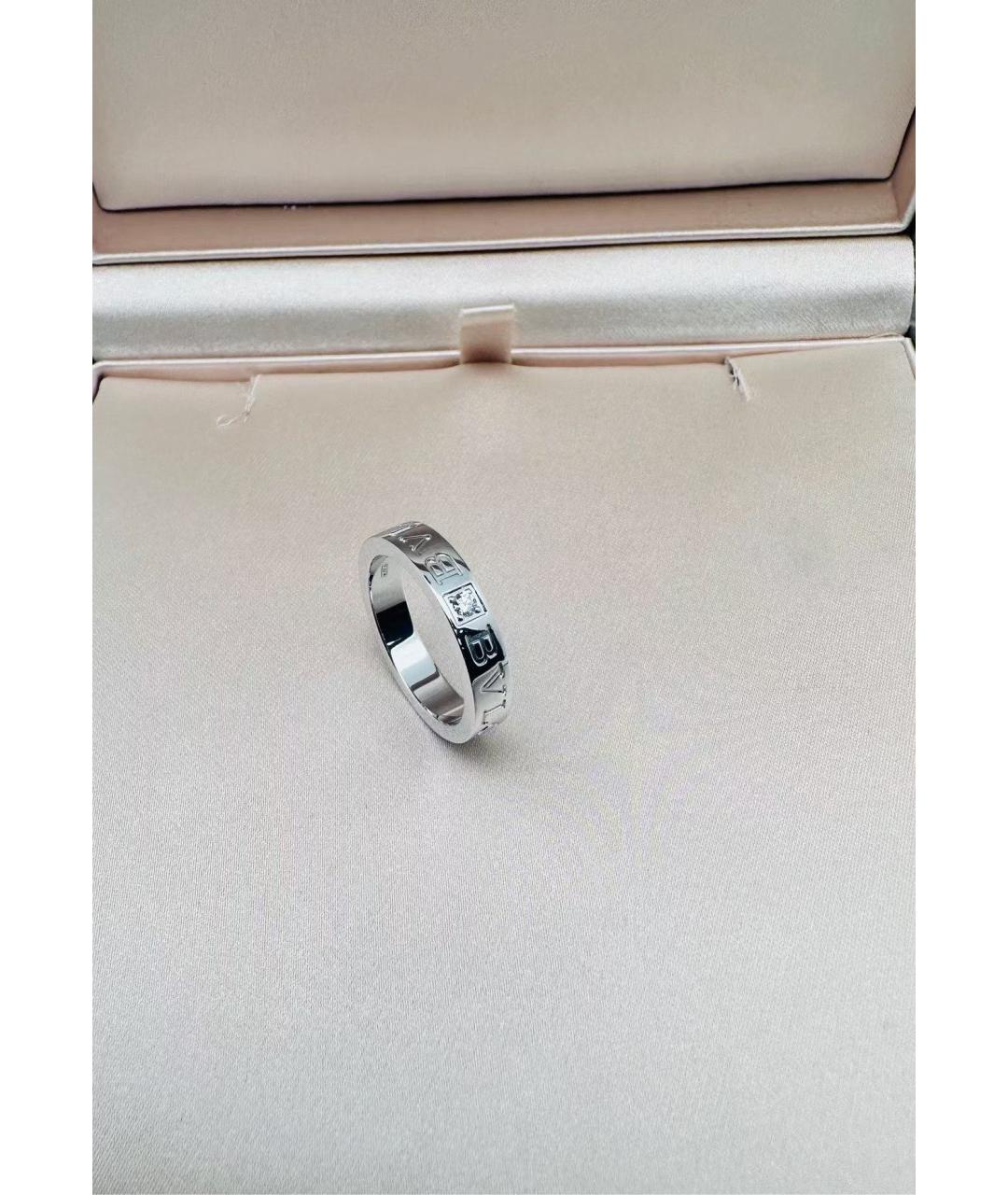 BVLGARI Серебряное кольцо из белого золота, фото 2