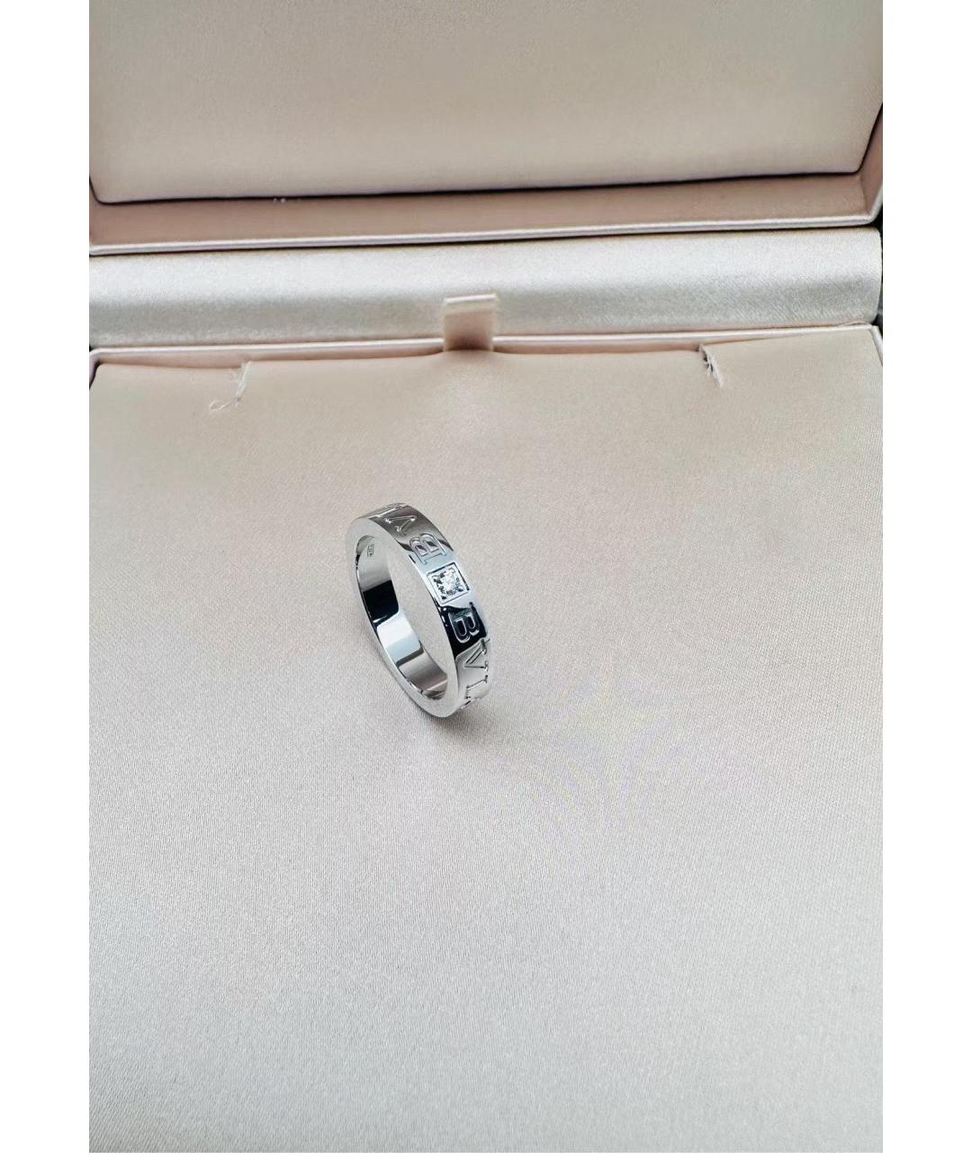 BVLGARI Серебряное кольцо из белого золота, фото 3