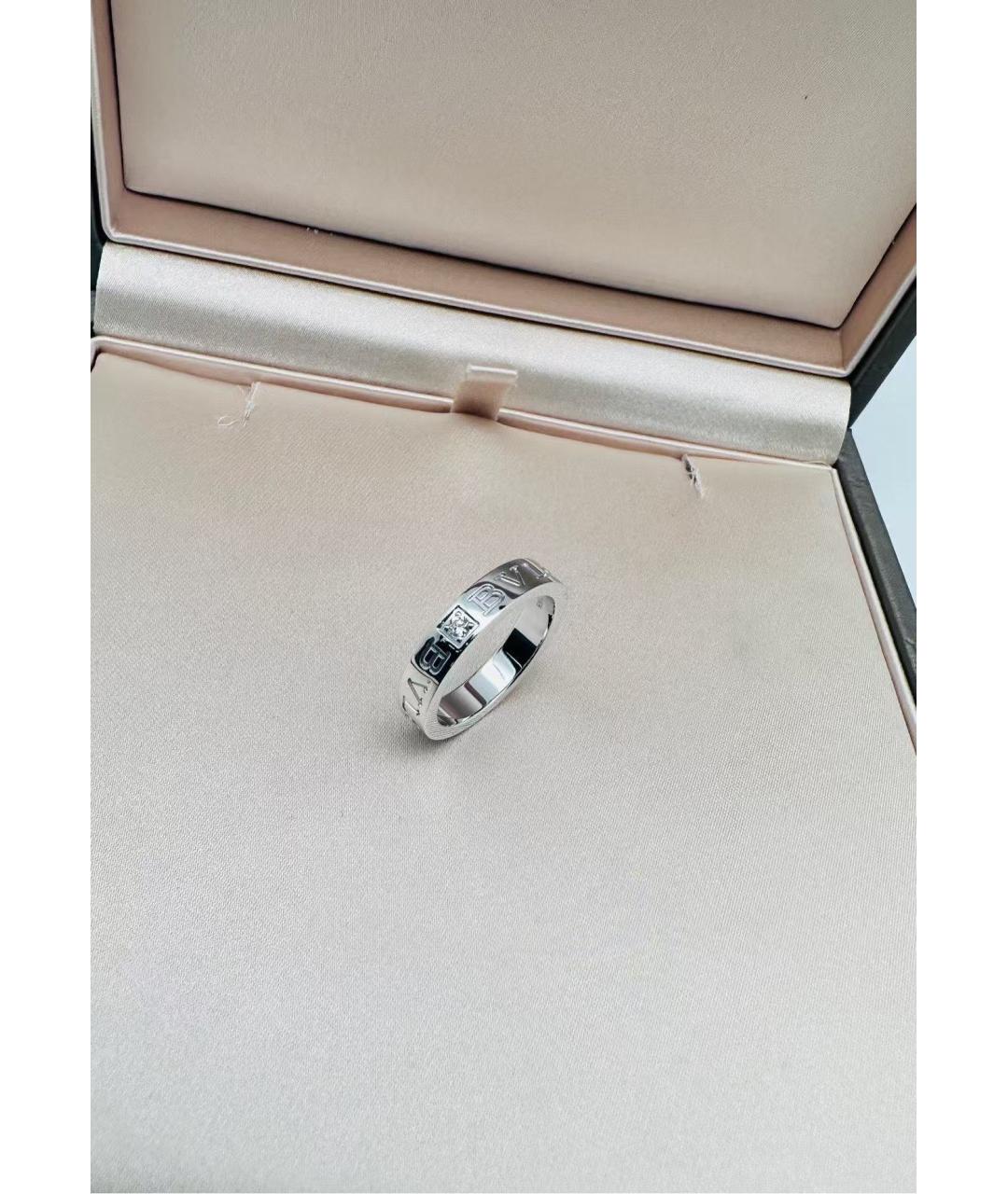 BVLGARI Серебряное кольцо из белого золота, фото 4
