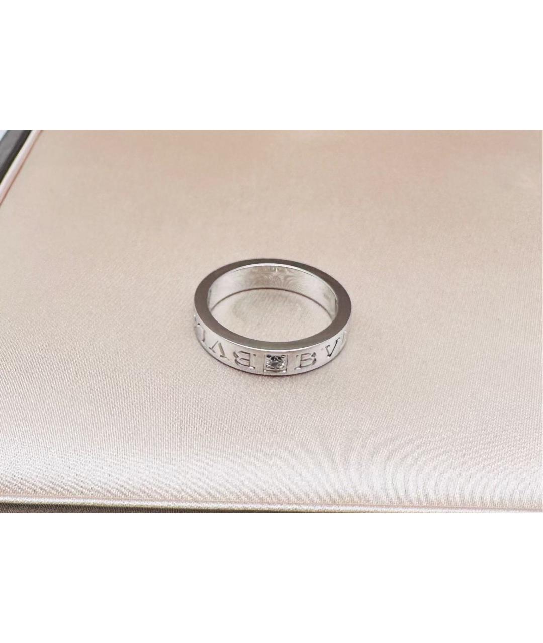 BVLGARI Серебряное кольцо из белого золота, фото 5