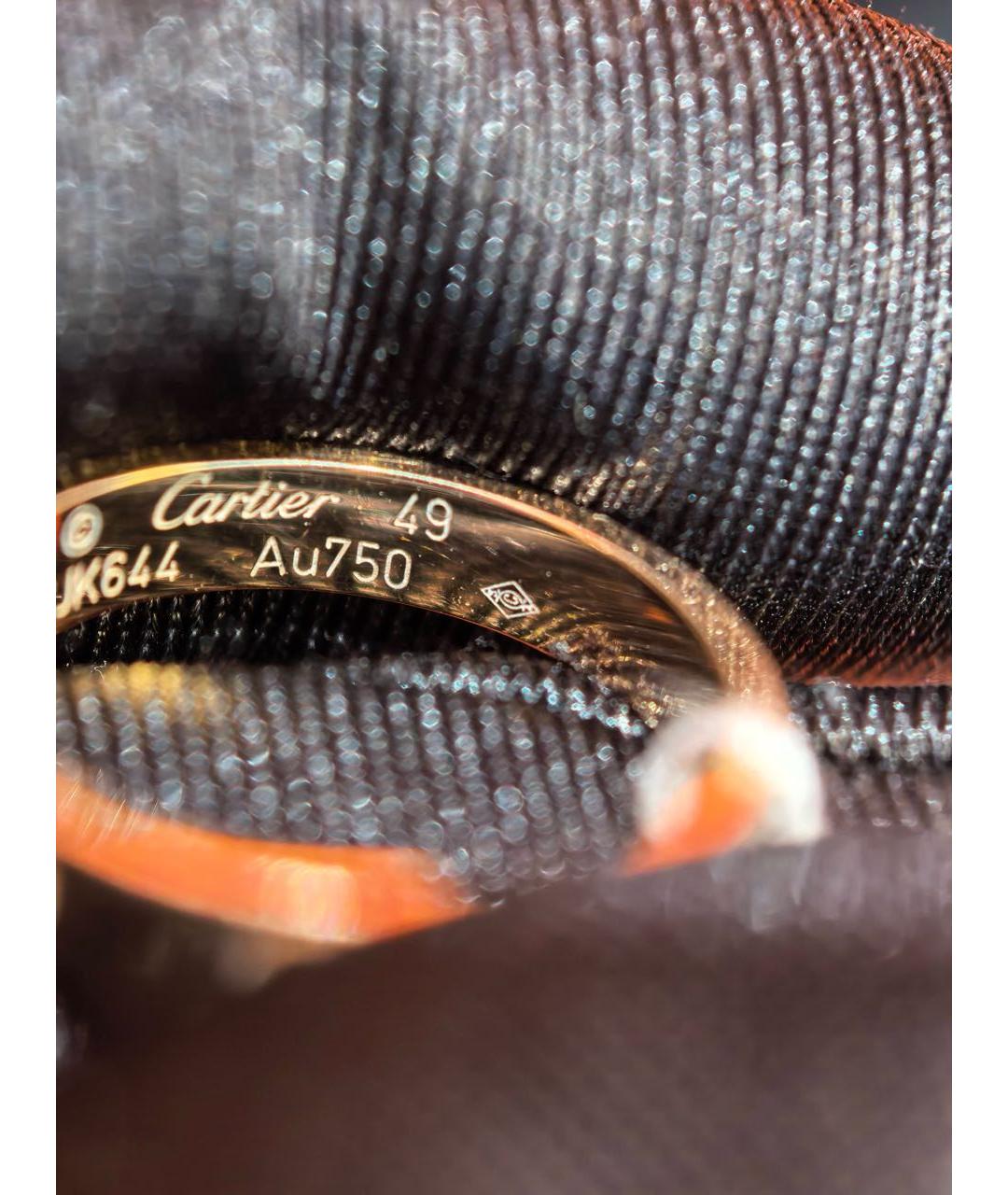 CARTIER Золотое кольцо из розового золота, фото 4