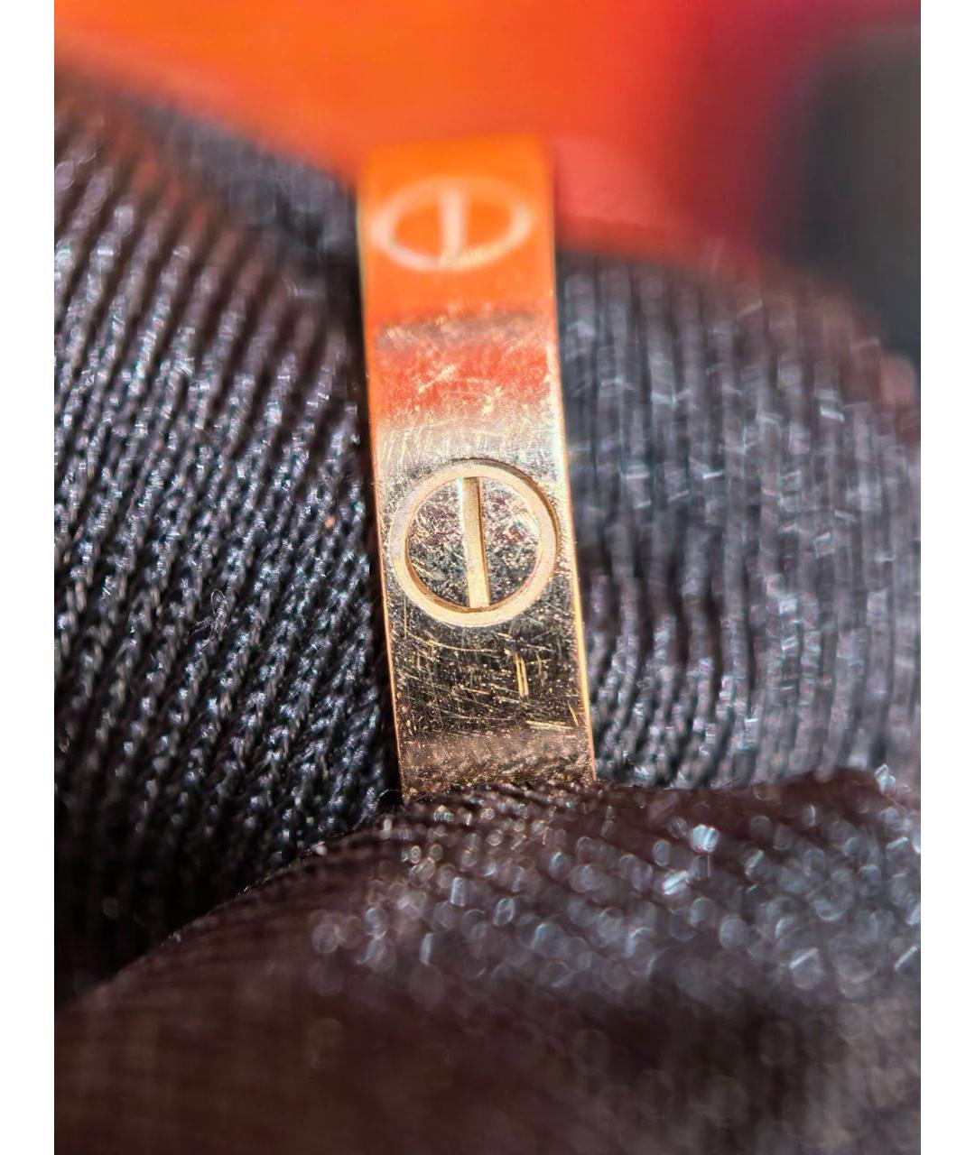 CARTIER Золотое кольцо из розового золота, фото 2