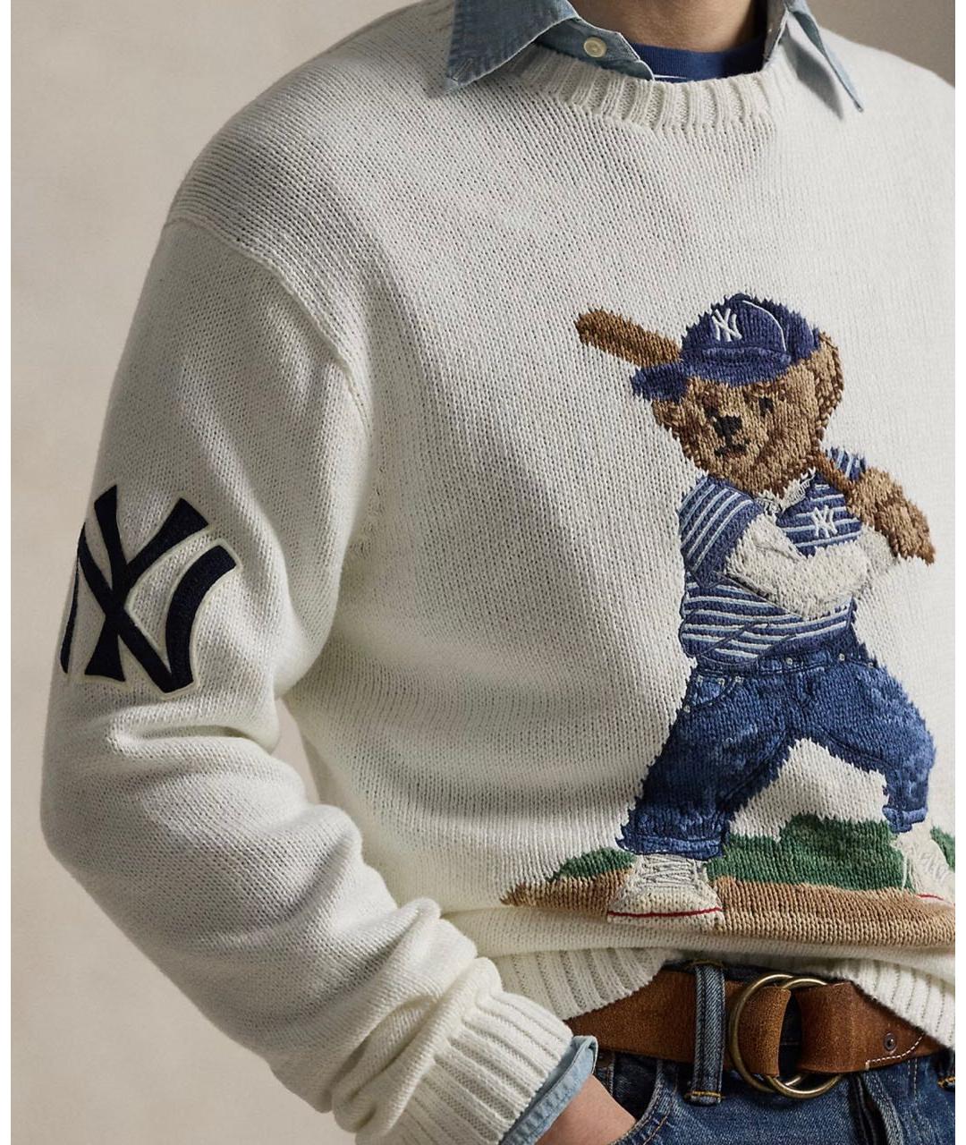 POLO RALPH LAUREN Белый джемпер / свитер, фото 6