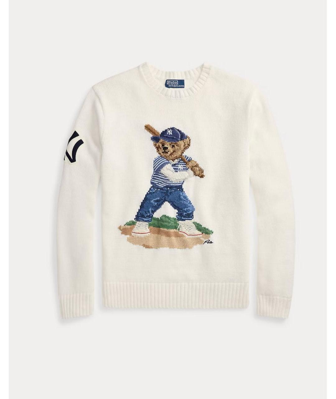 POLO RALPH LAUREN Белый джемпер / свитер, фото 9