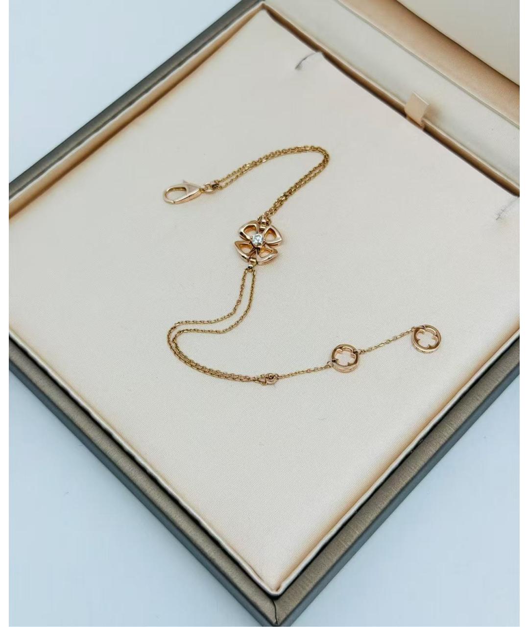 BVLGARI Золотой браслет из розового золота, фото 5