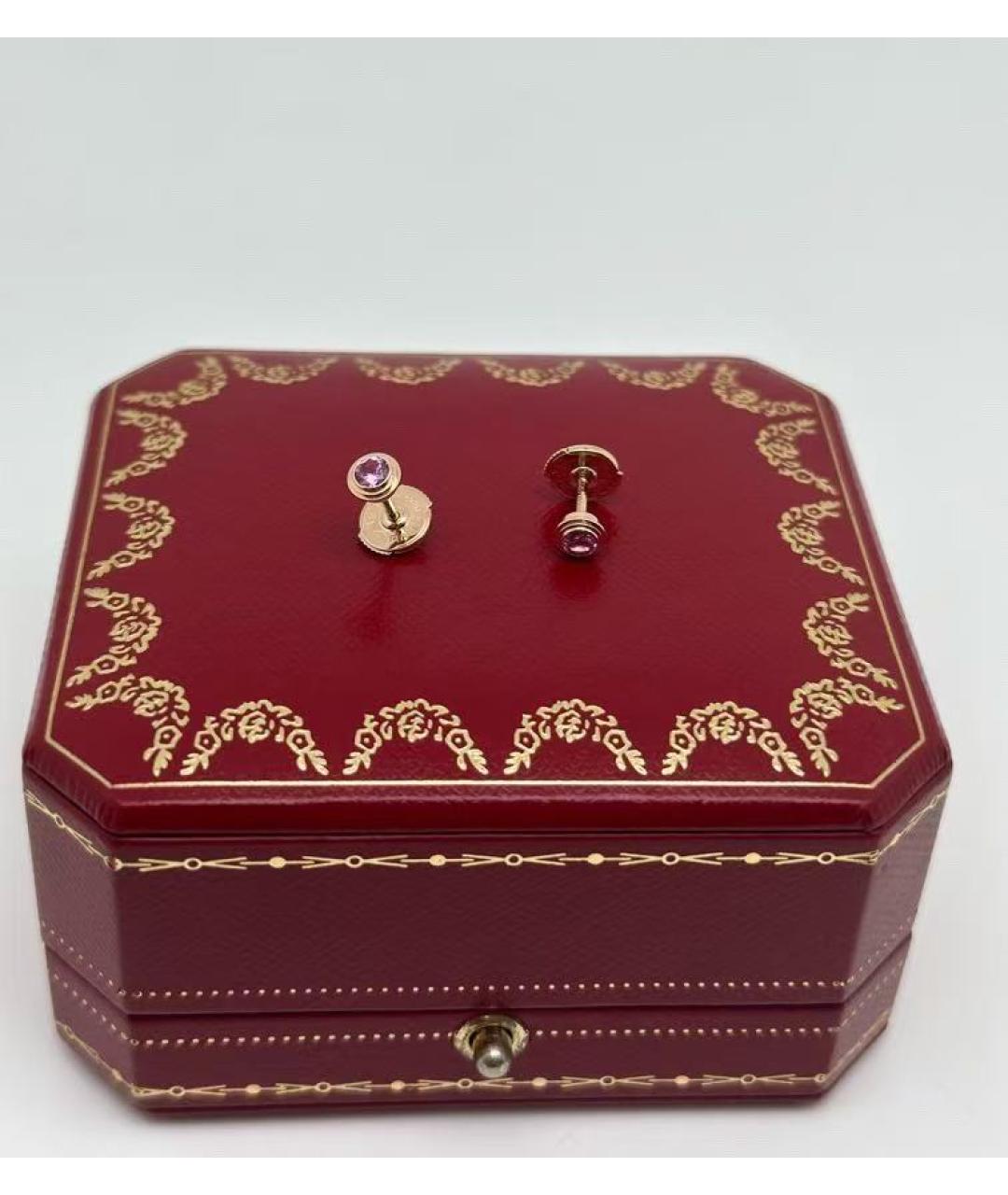 CARTIER Золотые серьги из розового золота, фото 6
