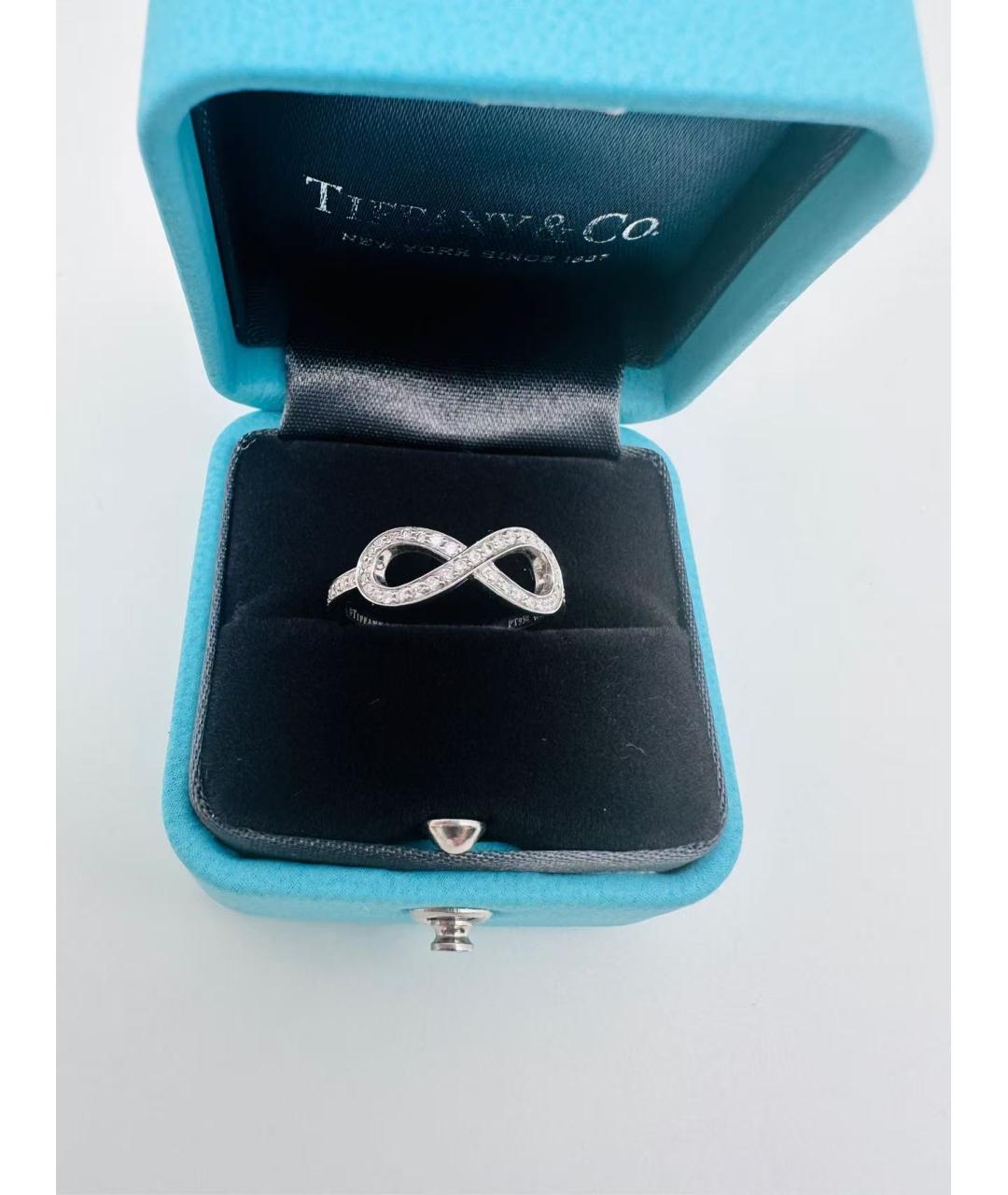 TIFFANY&CO Серебряное кольцо из белого золота, фото 3