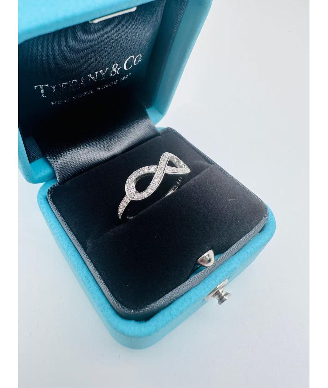 TIFFANY&CO Серебряное кольцо из белого золота, фото 4