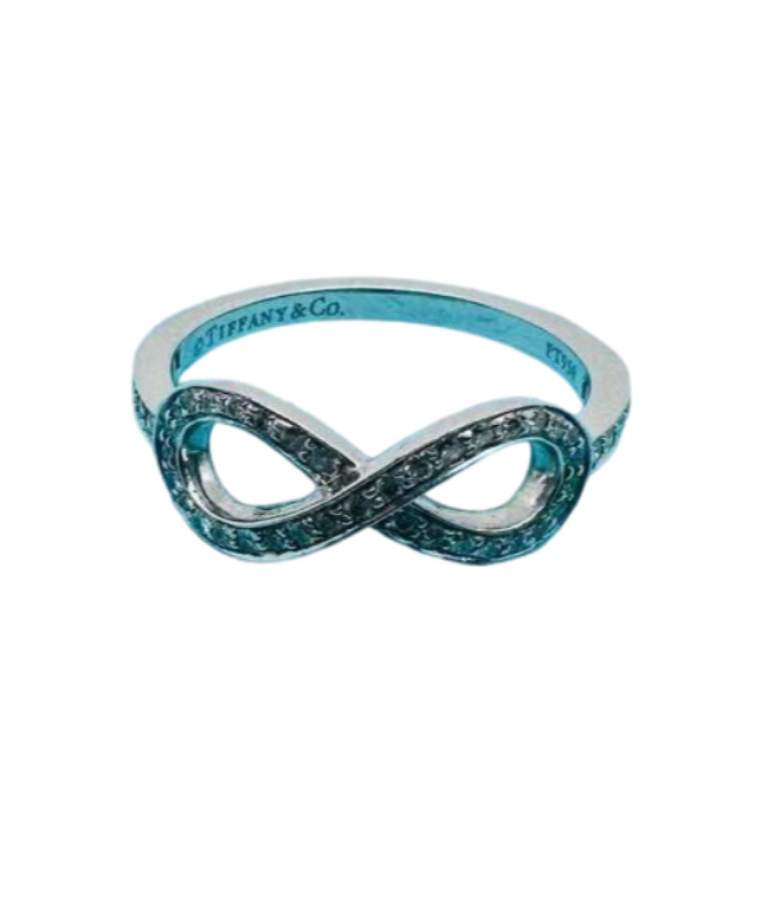 TIFFANY&CO Серебряное кольцо из белого золота, фото 1