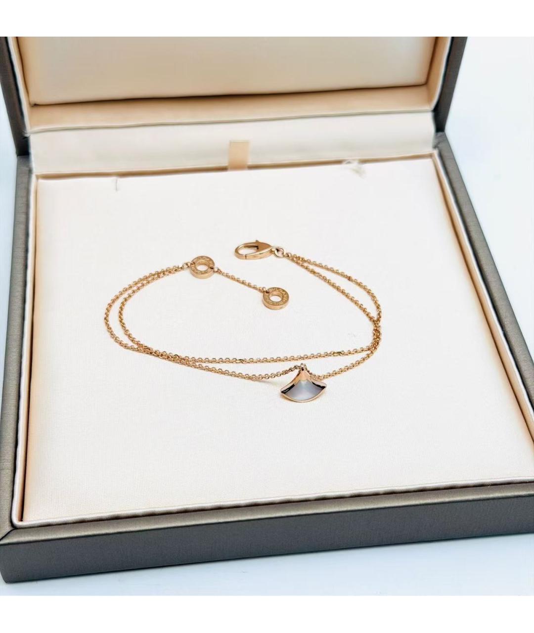 BVLGARI Золотой браслет из розового золота, фото 4