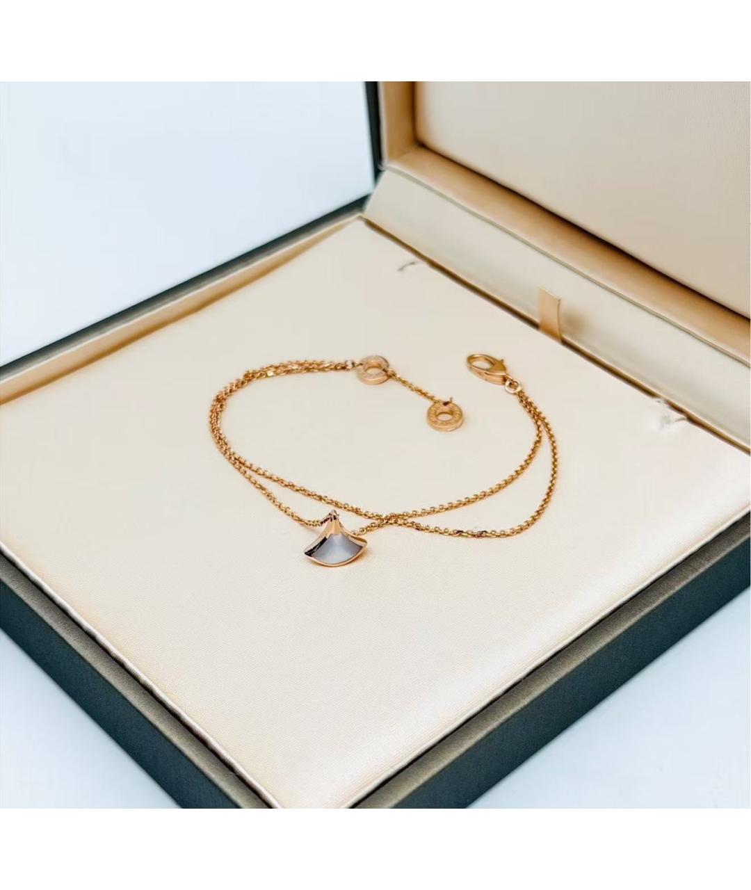 BVLGARI Золотой браслет из розового золота, фото 3