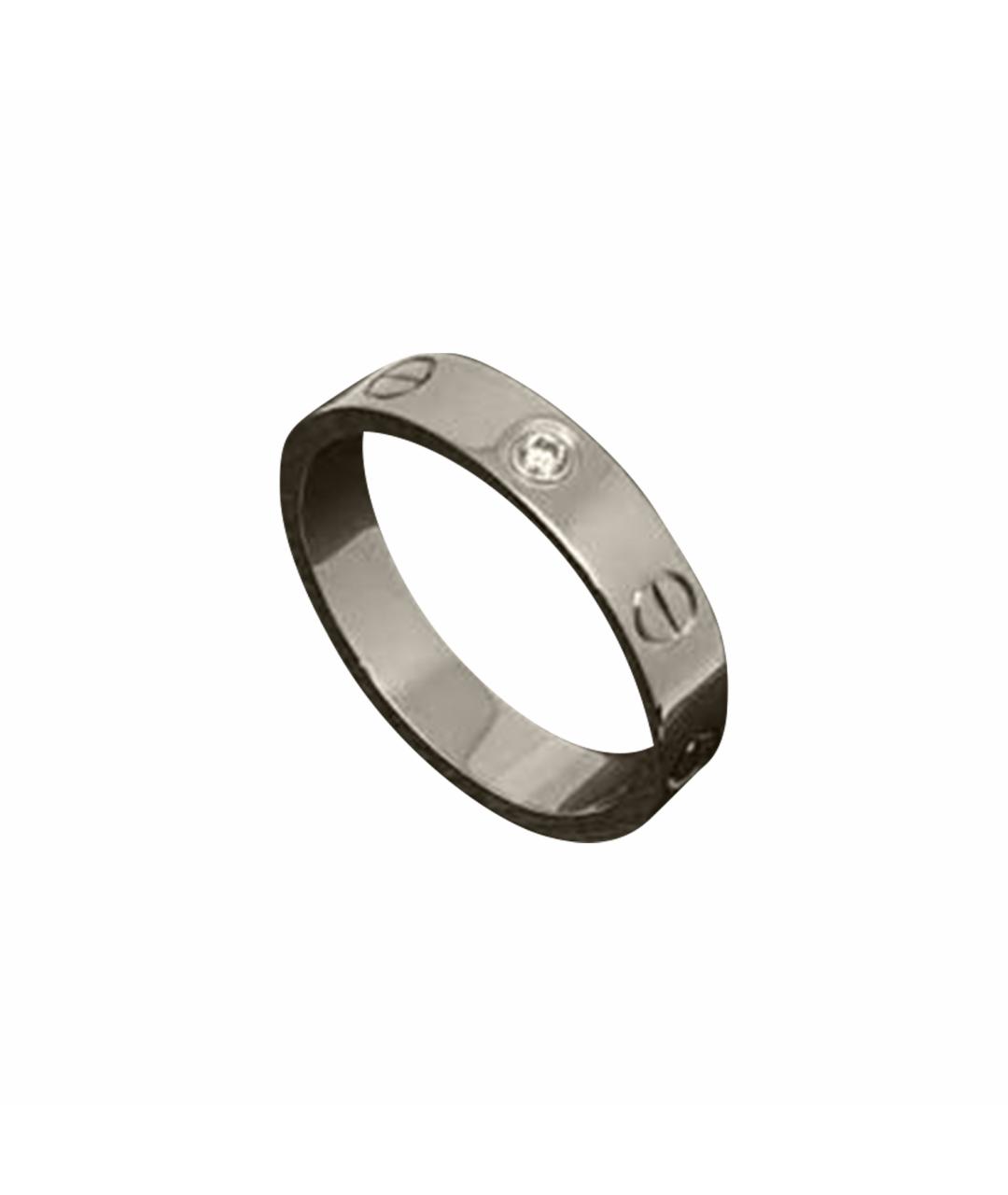 CARTIER Серебряное кольцо из белого золота, фото 1