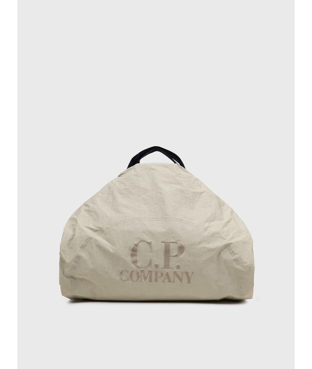 CP COMPANY Бежевый синтетический рюкзак, фото 9