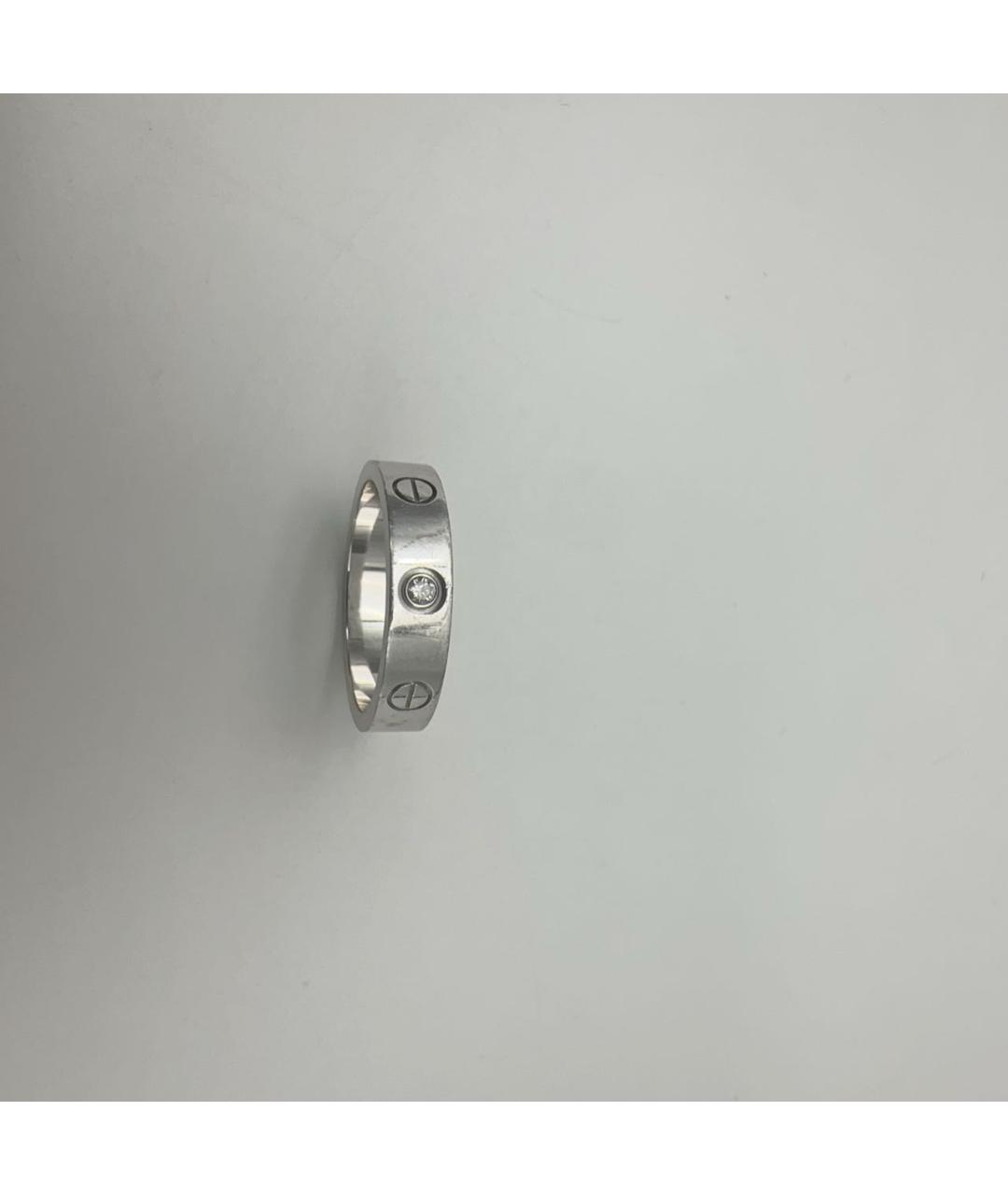 CARTIER Серебряное кольцо из белого золота, фото 7