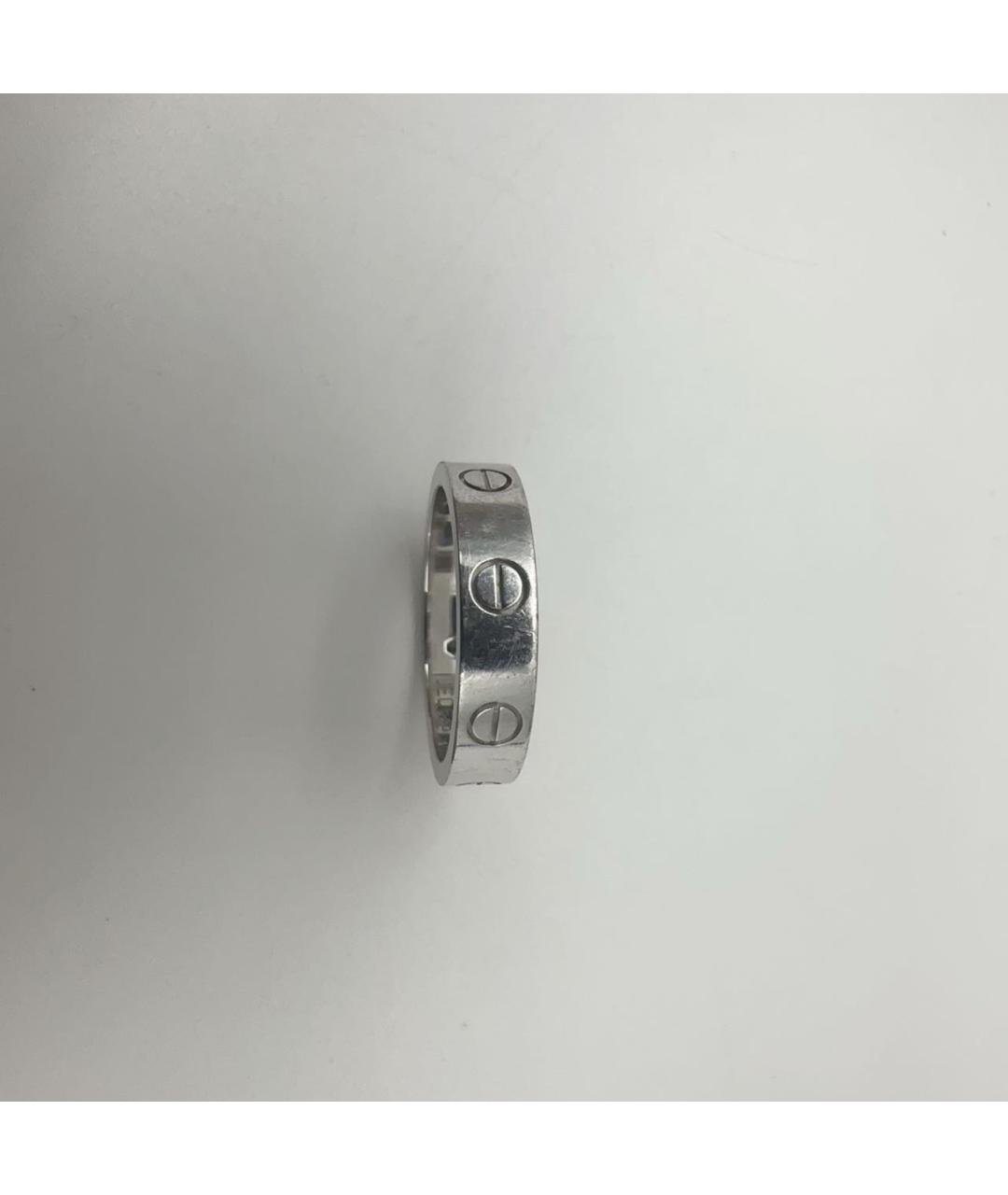 CARTIER Серебряное кольцо из белого золота, фото 6