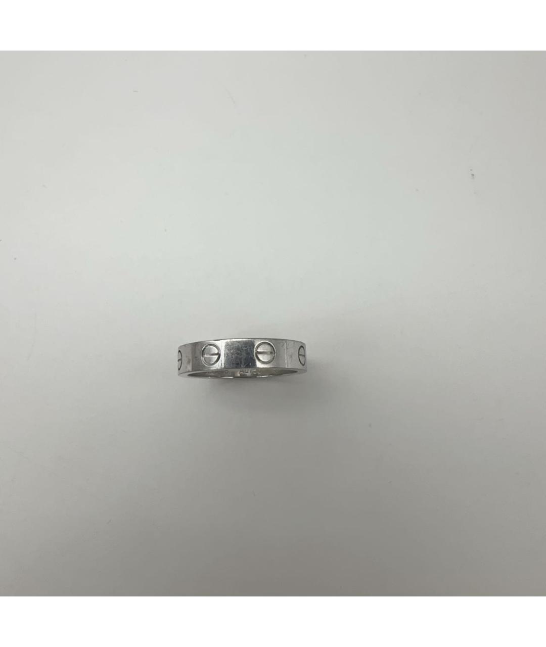 CARTIER Серебряное кольцо из белого золота, фото 3