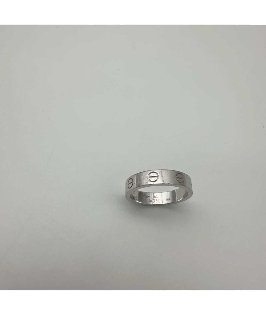 CARTIER Серебряное кольцо из белого золота, фото 4