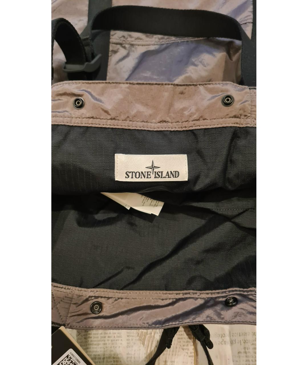 STONE ISLAND Нейлоновая сумка тоут, фото 8