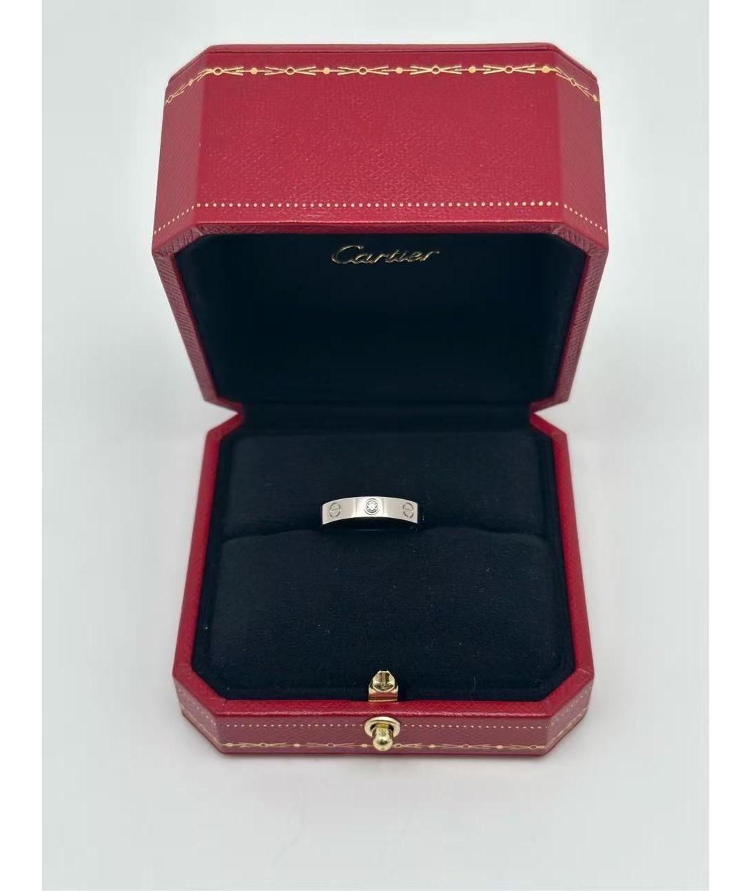 CARTIER Серебряное кольцо из белого золота, фото 2
