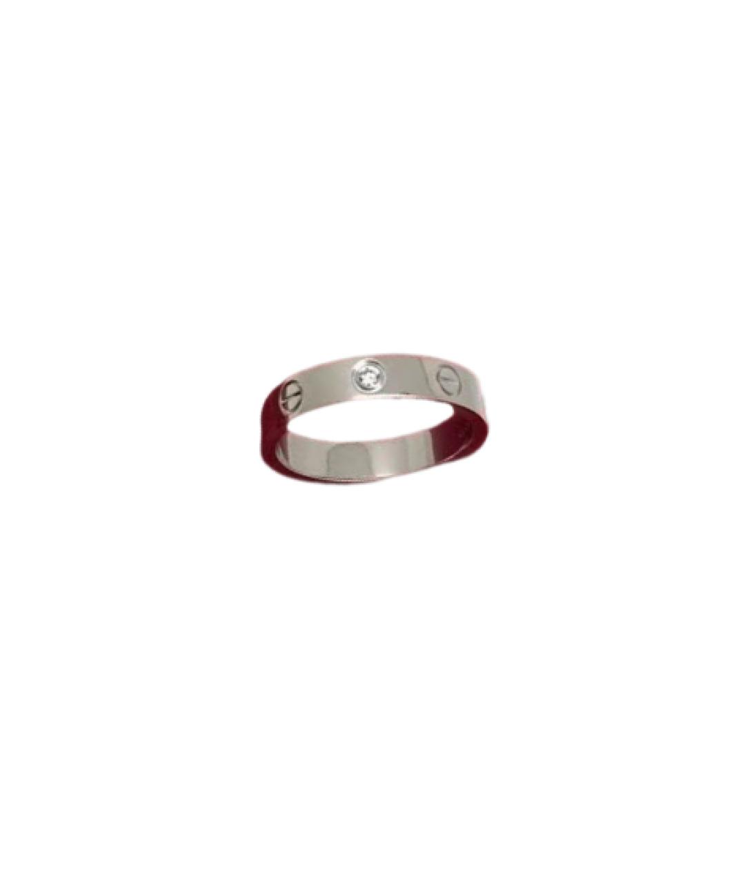 CARTIER Серебряное кольцо из белого золота, фото 7