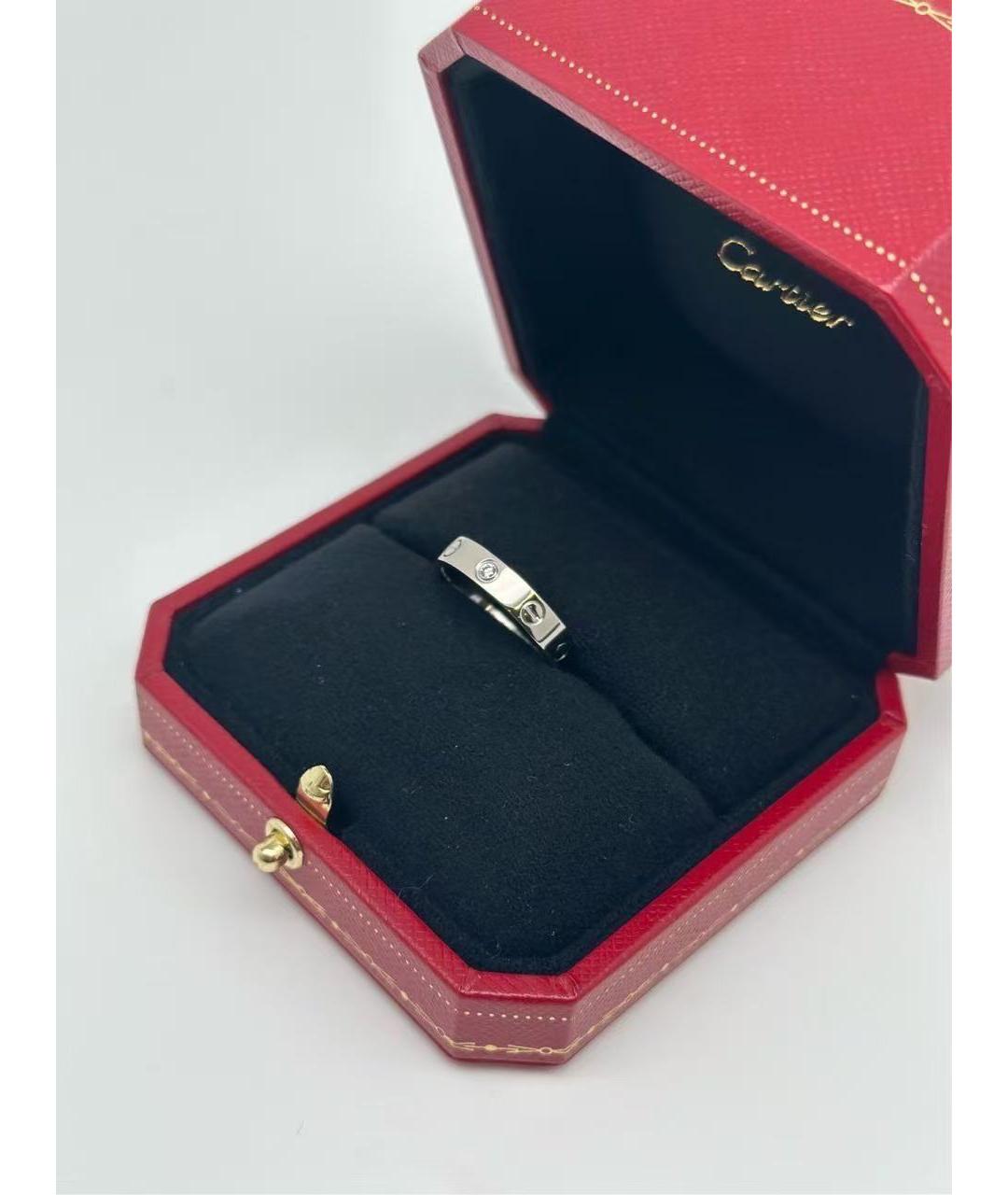 CARTIER Серебряное кольцо из белого золота, фото 4