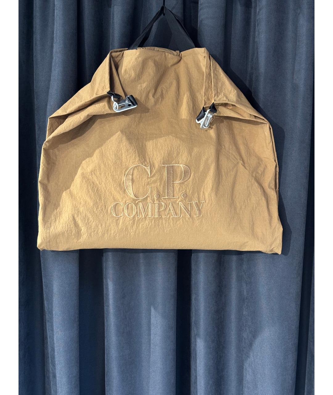 CP COMPANY Коричневый синтетический рюкзак, фото 5