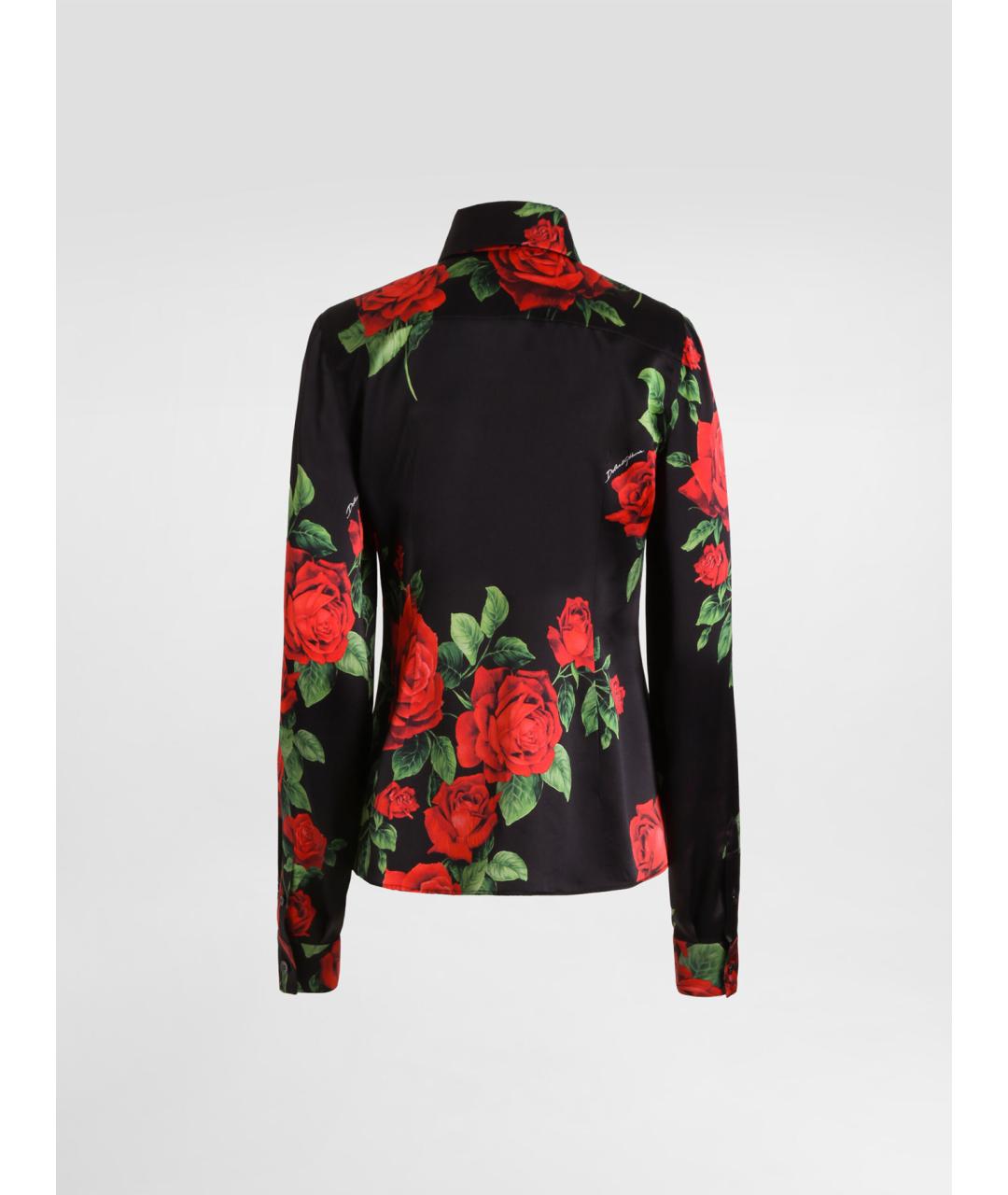 DOLCE&GABBANA Мульти шелковая рубашка, фото 2