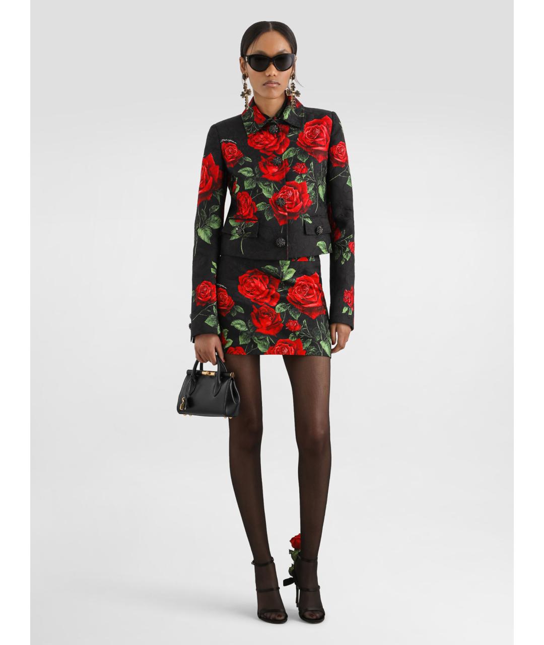 DOLCE&GABBANA Мульти хлопковый жакет/пиджак, фото 2