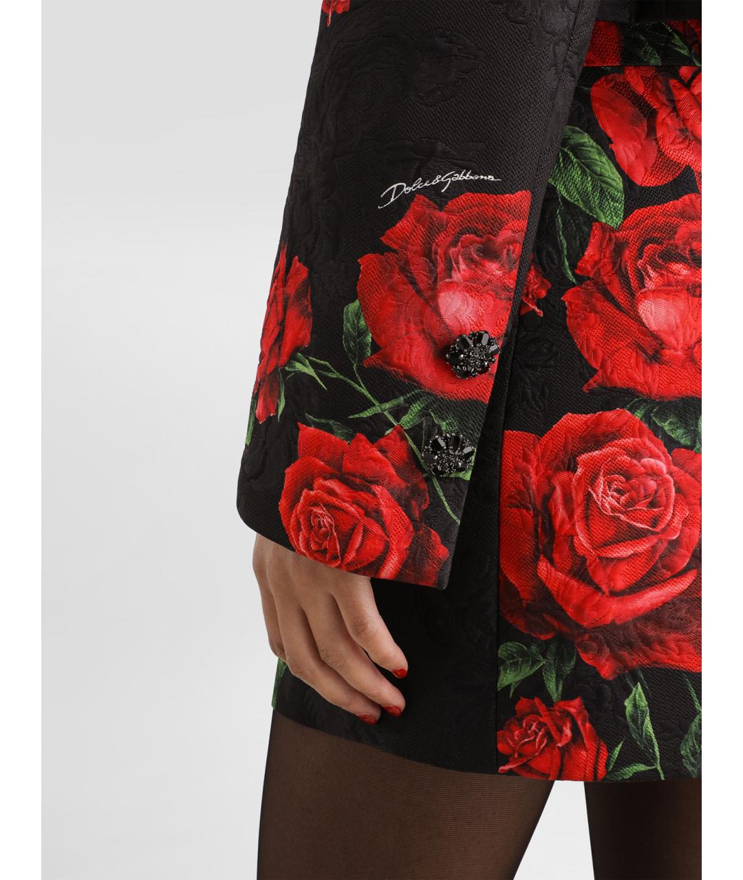 DOLCE&GABBANA Мульти хлопковый жакет/пиджак, фото 5