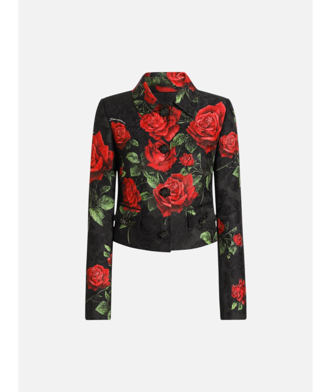 DOLCE&GABBANA Мульти хлопковый жакет/пиджак, фото 6