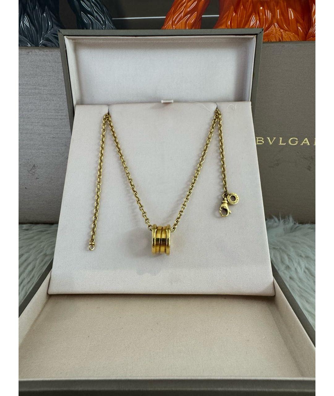 BVLGARI Золотое колье из желтого золота, фото 6