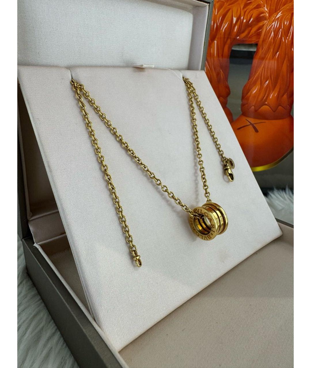 BVLGARI Золотое колье из желтого золота, фото 2