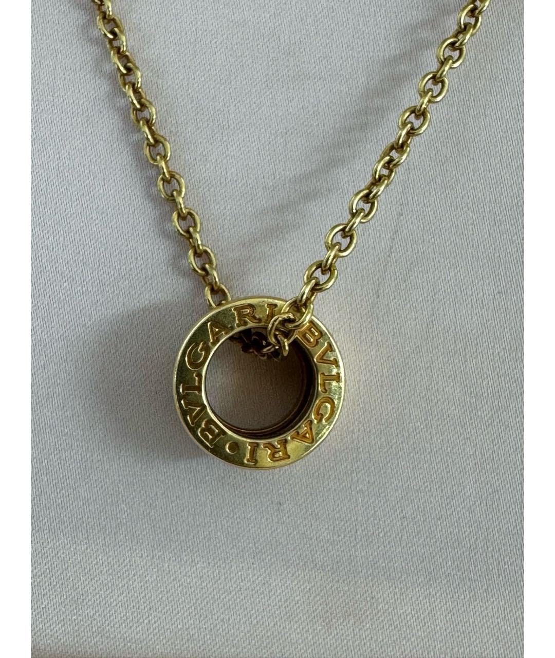BVLGARI Золотое колье из желтого золота, фото 4