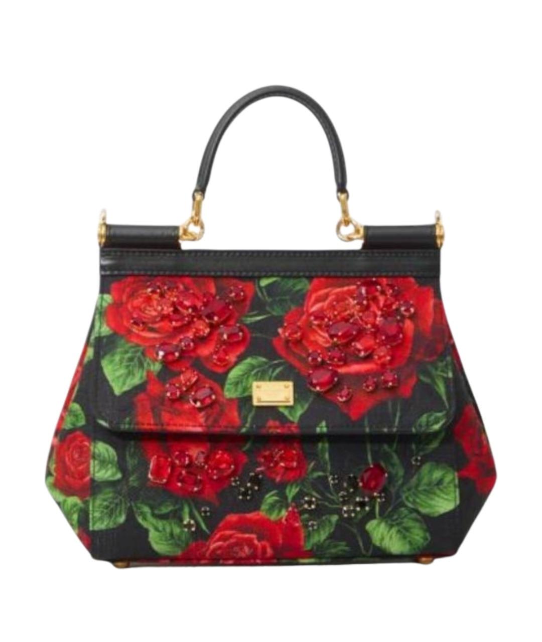 DOLCE&GABBANA Мульти хлопковая сумка тоут, фото 1