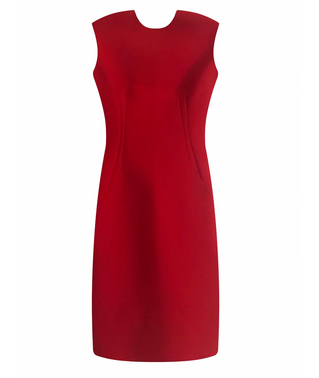 LANVIN Красное коктейльное платье, фото 1