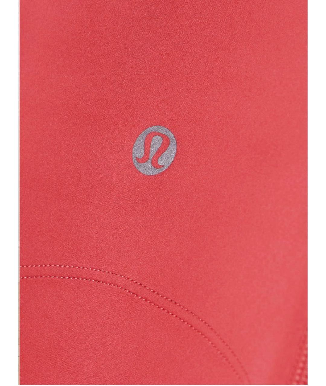 Lululemon Коралловые полиэстеровые спортивные брюки и шорты, фото 3