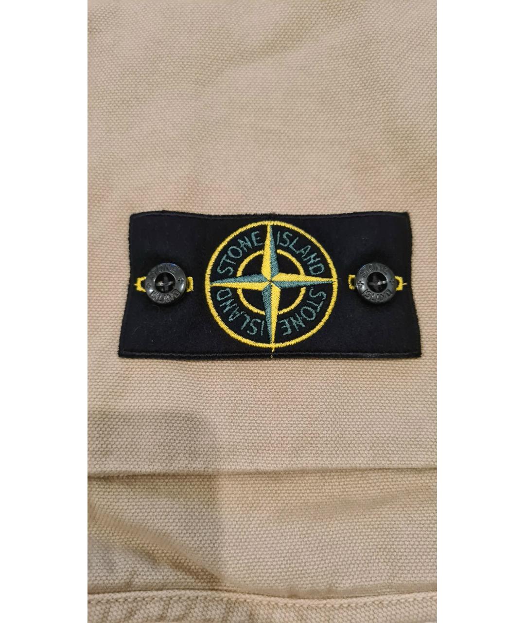 STONE ISLAND Бежевый жилет, фото 6