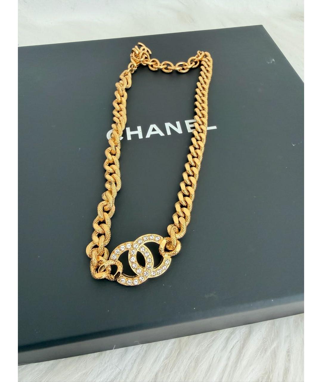 CHANEL Золотое колье, фото 2