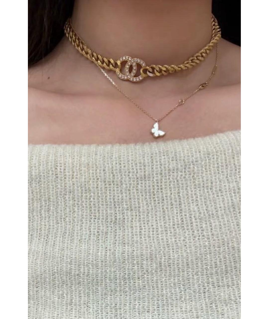 CHANEL Золотое колье, фото 5