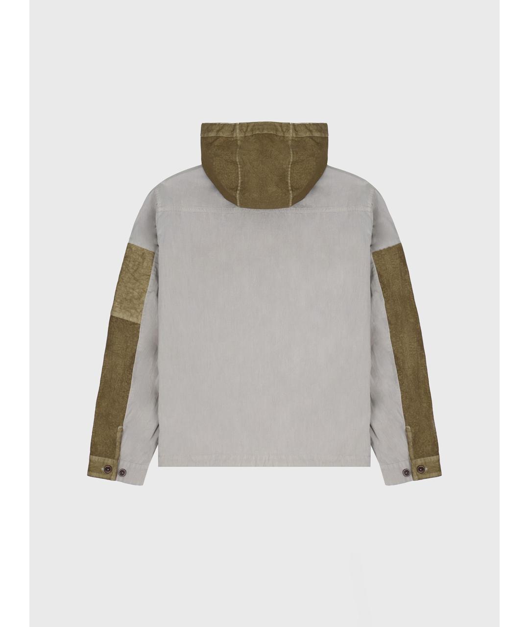 CP COMPANY Зеленая хлопковая куртка, фото 2